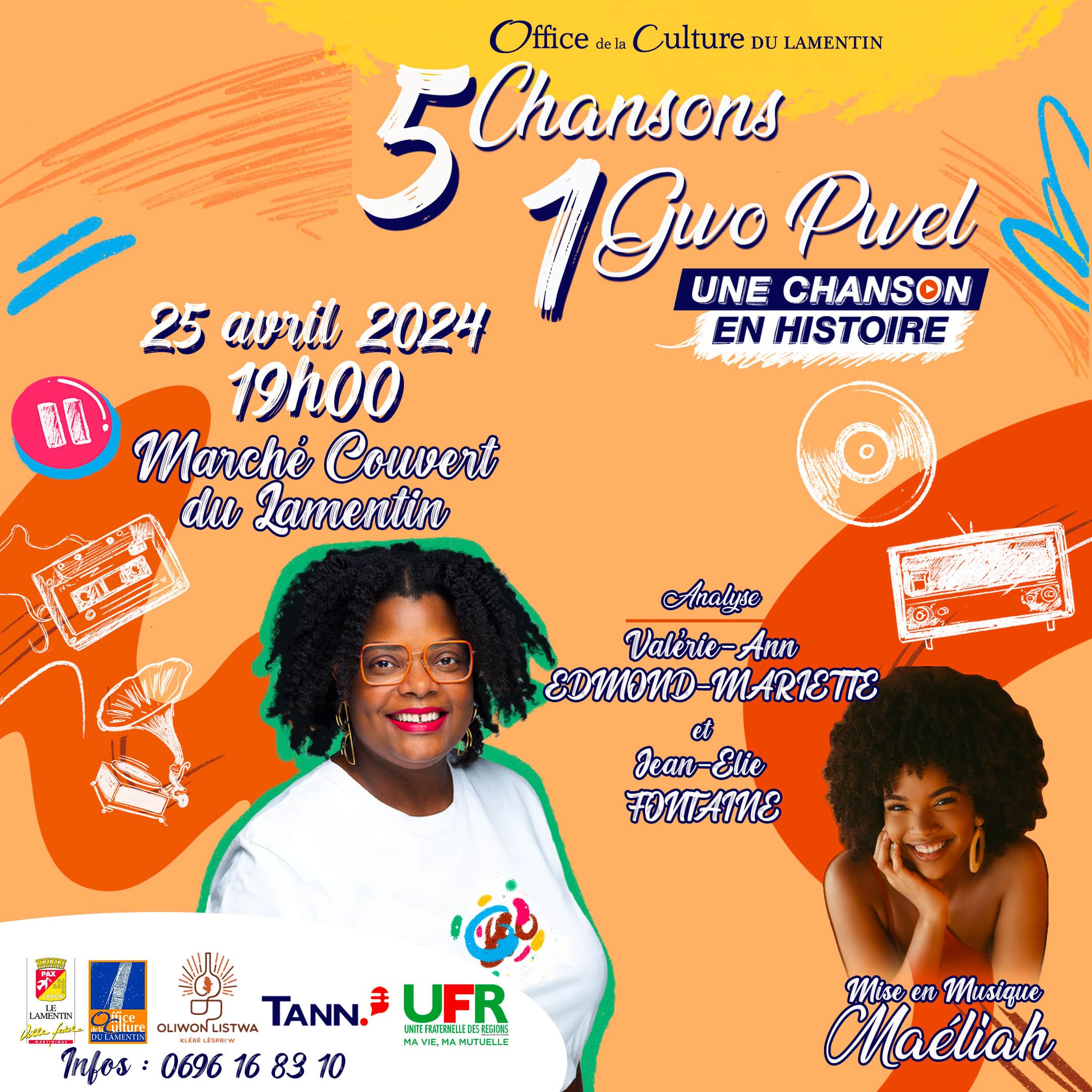 @tannaudio et l’Office de la Culture du Lamentin organisent le premier événement podcast live de Martinique avec @unechansonenhistoire Le concept: « 5 chansons 1 gwo pwel », découvrez les étapes […]