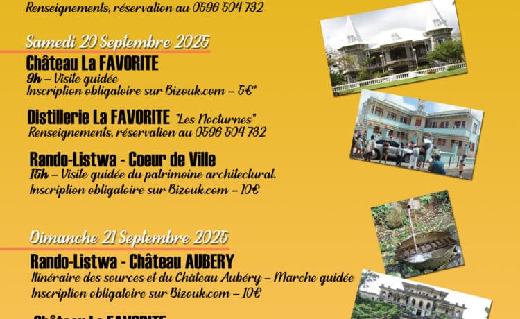 Les Journées Européennes du Patrimoine au Lamentin